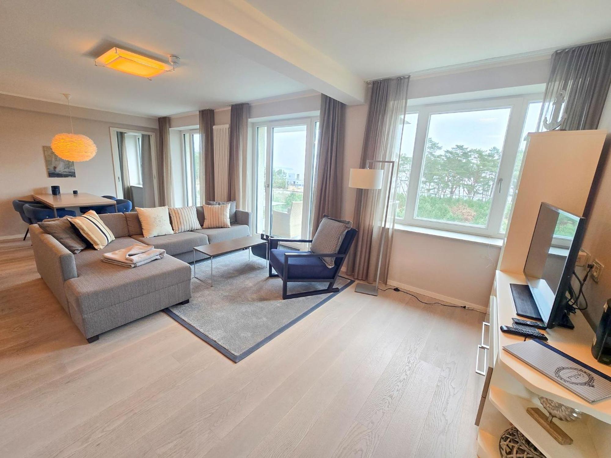 Duenenresidenz Prora - Ferienwohnung Mit Meerblick, 2 Schlafzimmern Und Balkon Np-304 Binz Exteriér fotografie